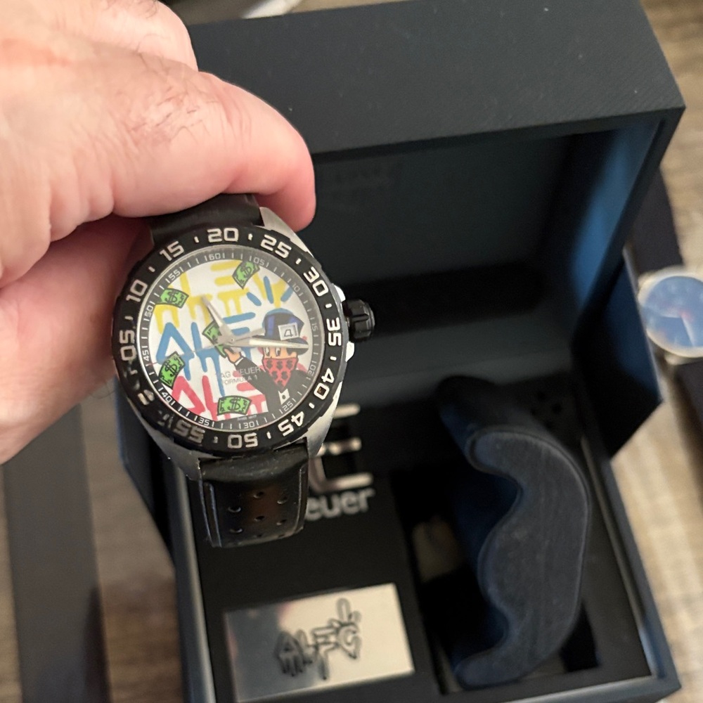 Tag Heuer ALEC Monopoly limited edition collectors item